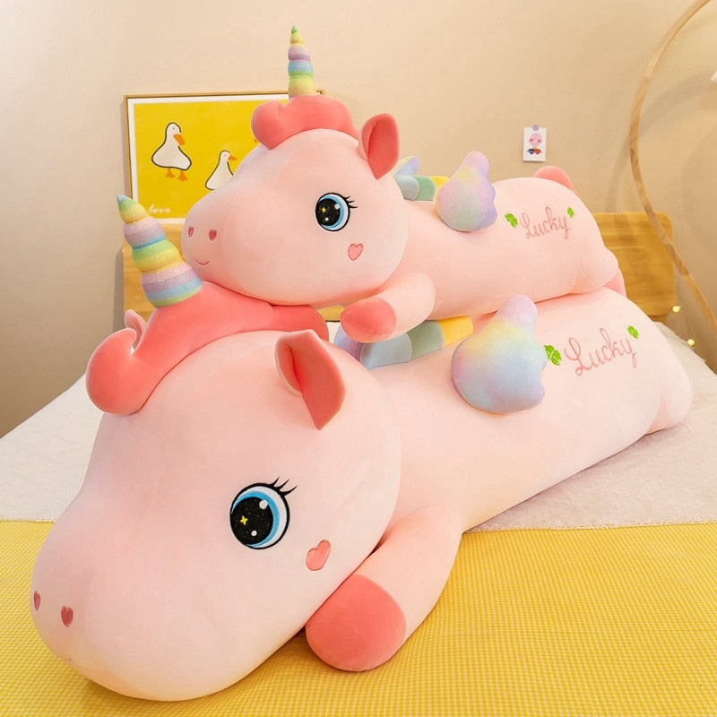 BowLift | Lucky the Long Pink Unicorn Plushie