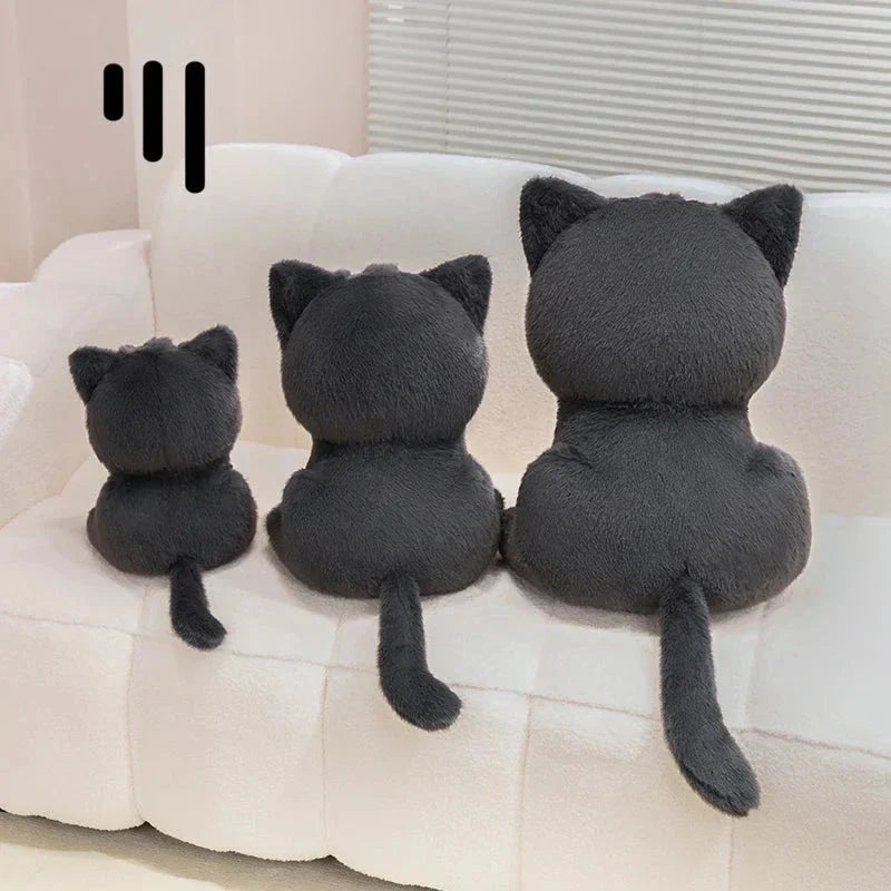 BowLift | Luna & Misty the Fluffy Sitting Cat Plushies