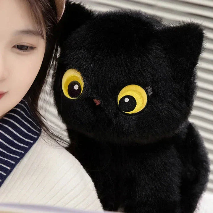 BowLift | Luna & Misty the Fluffy Sitting Cat Plushies