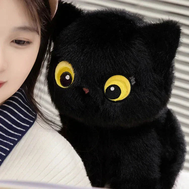 BowLift | Luna & Misty the Fluffy Sitting Cat Plushies