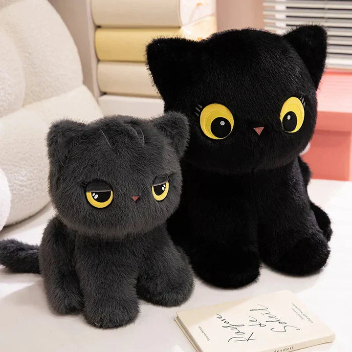 BowLift | Luna & Misty the Fluffy Sitting Cat Plushies