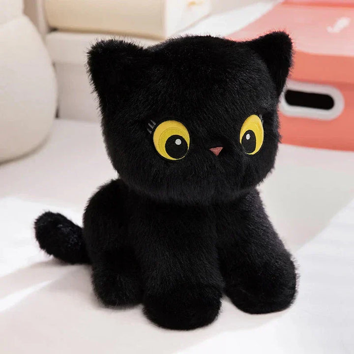 BowLift | Luna & Misty the Fluffy Sitting Cat Plushies