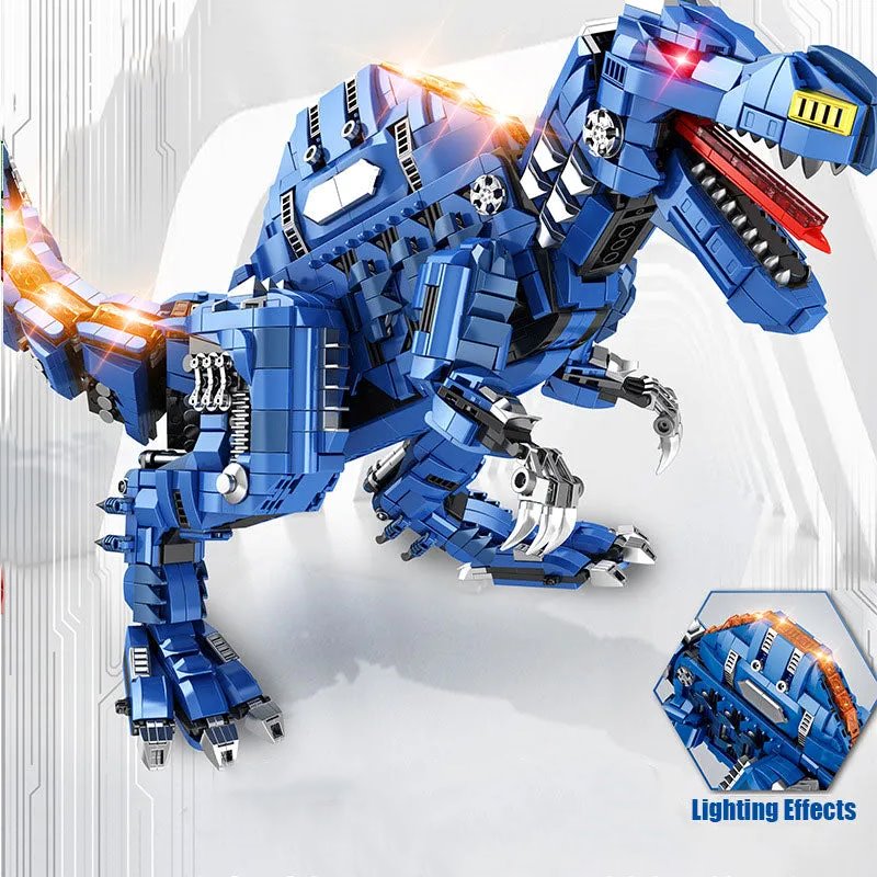 BowLift | Majestic Blue Spinosaurus Building Sets