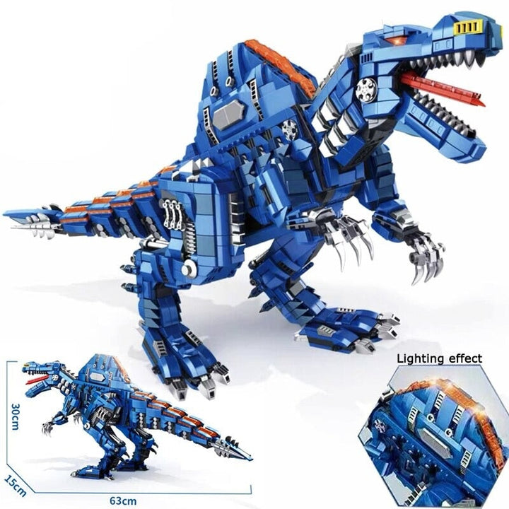 BowLift | Majestic Blue Spinosaurus Building Sets