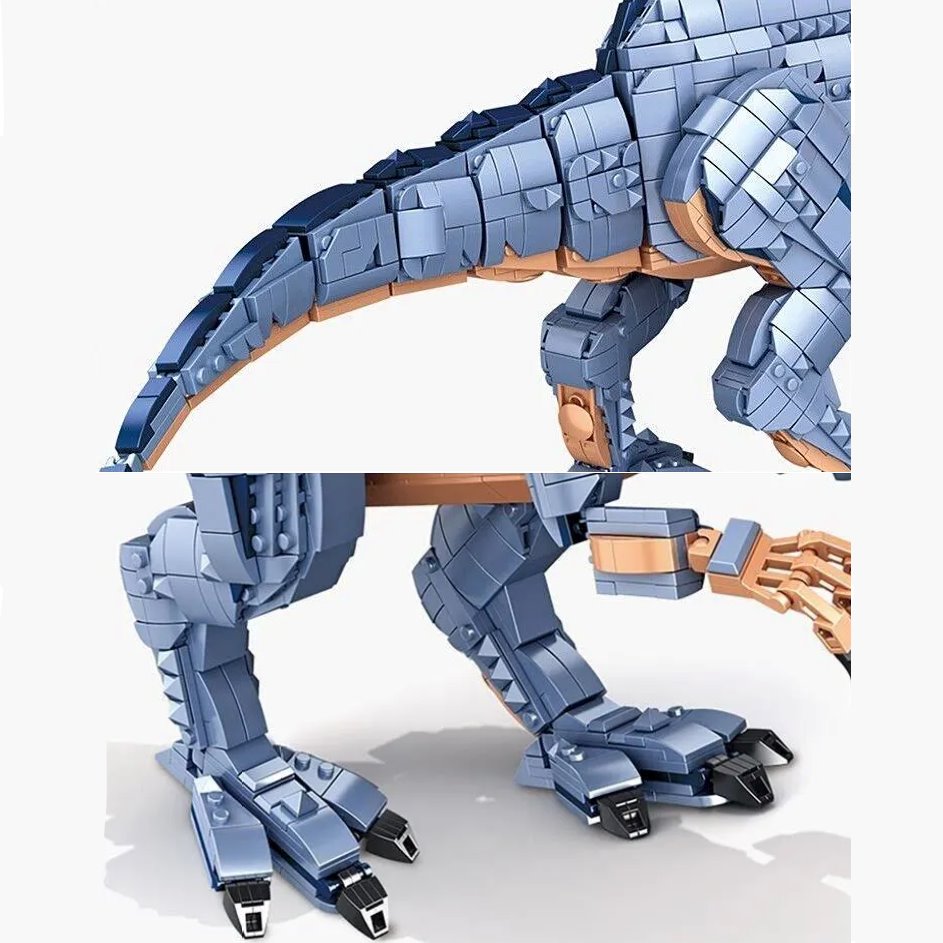 BowLift | Majestic Blue Spinosaurus Building Sets