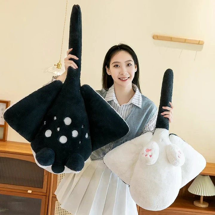 BowLift | Mellow the Kawaii Manta Ray Plushie