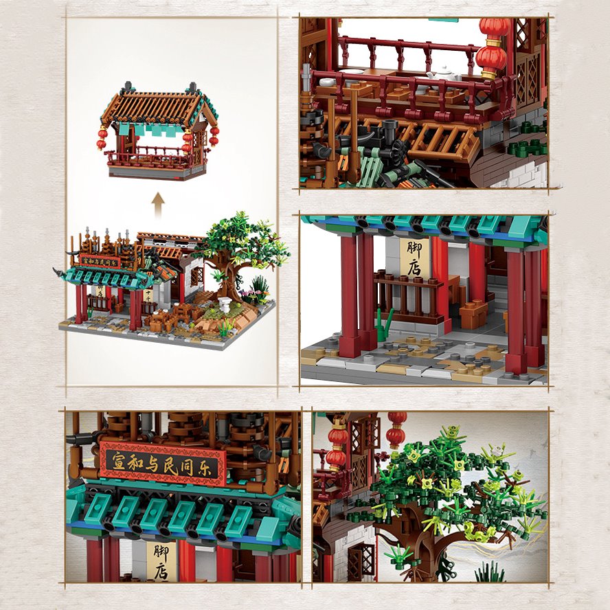 BowLift | Micro Classic Asia Building Set