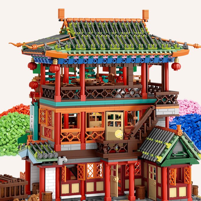 BowLift | Micro Classic Asia Building Set