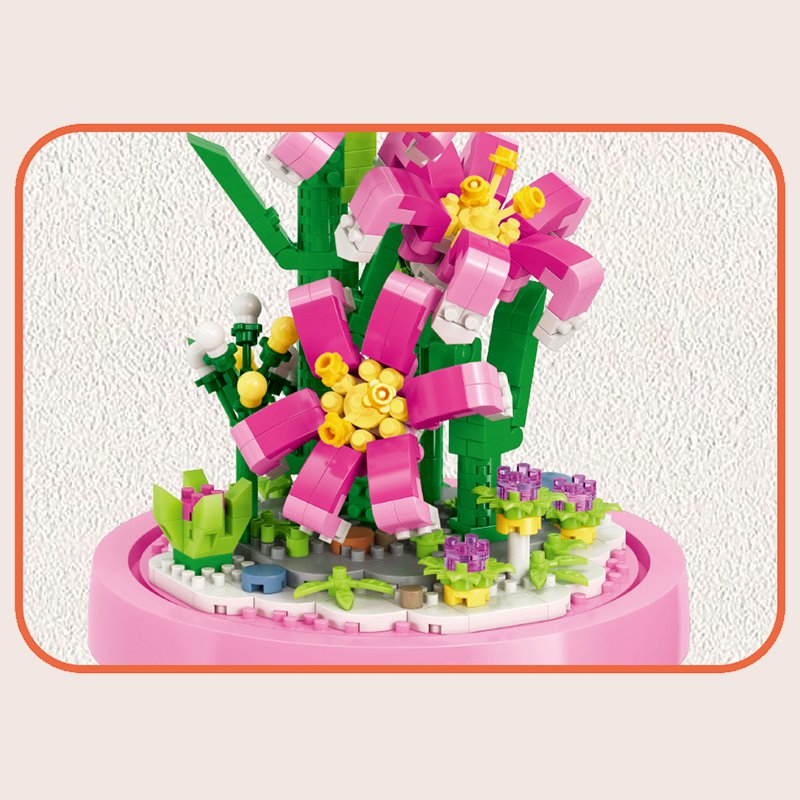 BowLift | Micro Flowers in a Dome Building Set