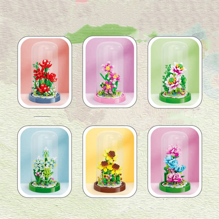 BowLift | Micro Flowers in a Dome Building Set