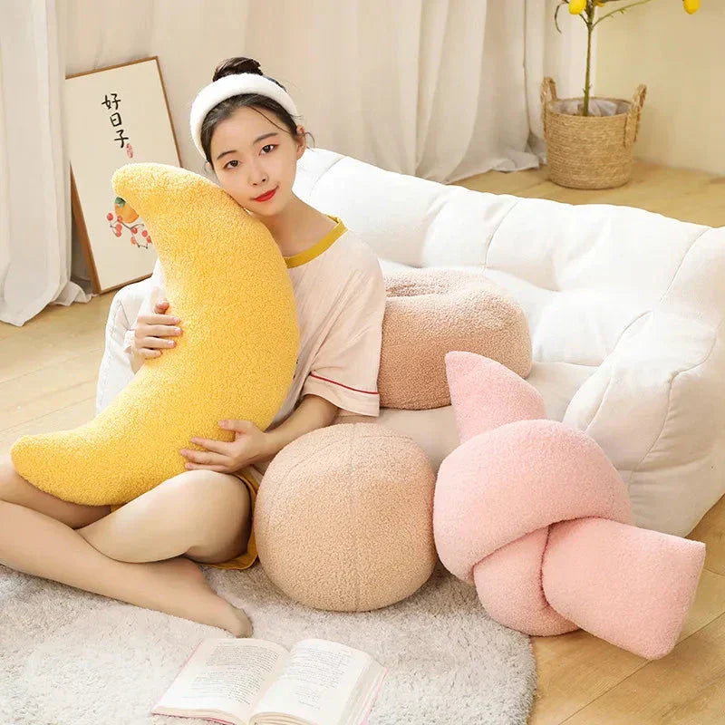 BowLift | Minimalist Shapes Moon Ball Pillow Plushies