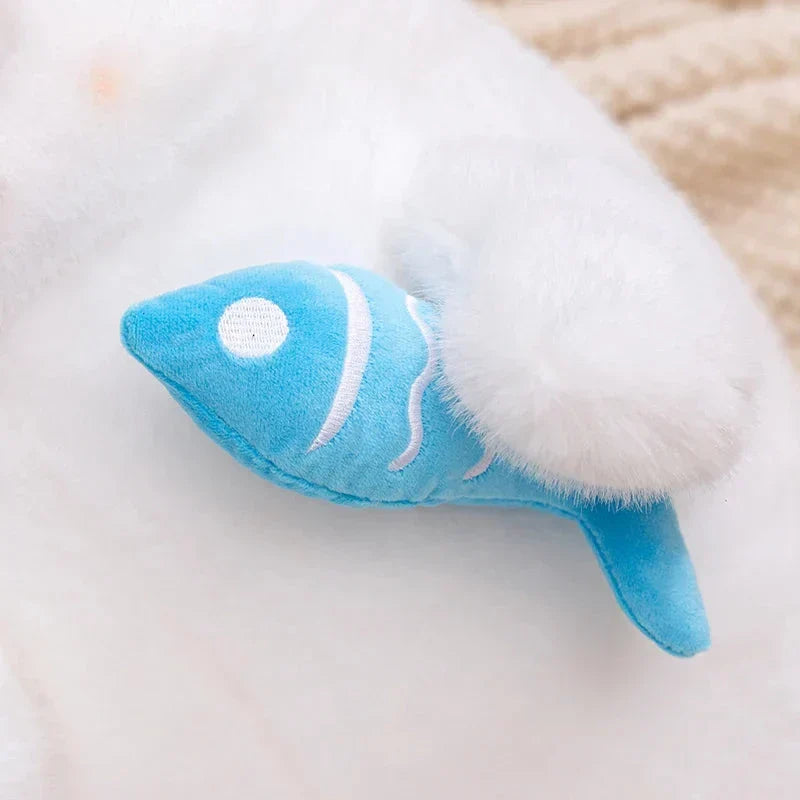 BowLift | Mochi Seal Plushie with Fish