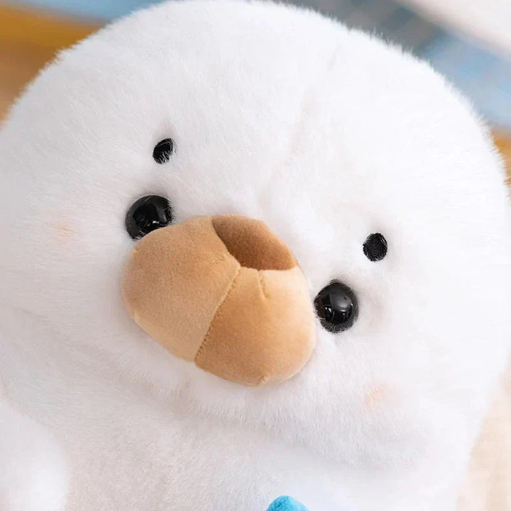 BowLift | Mochi Seal Plushie with Fish