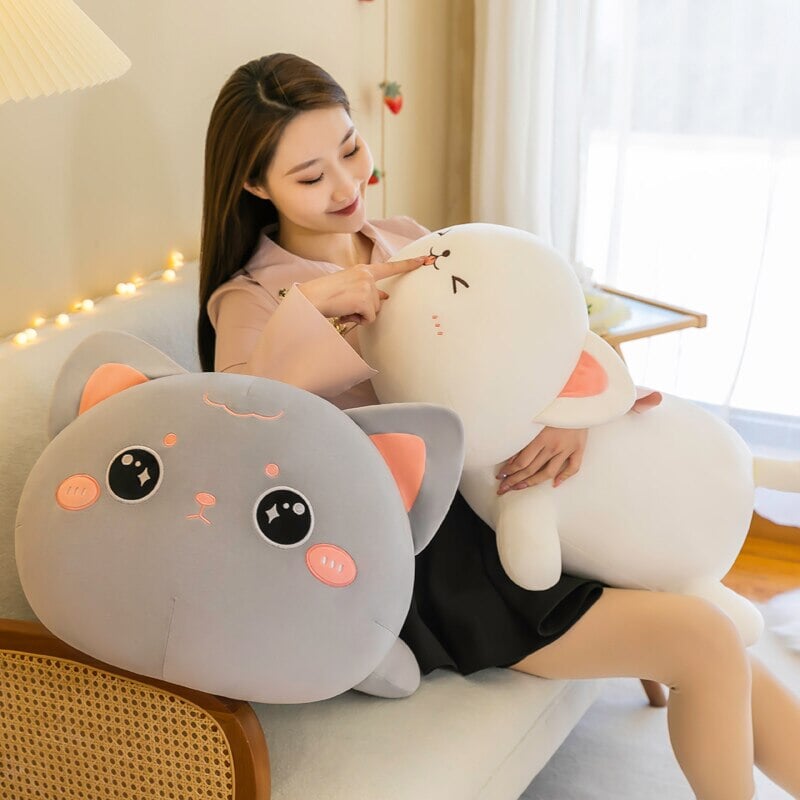 BowLift | Momo & Nala the Kawaii Laying Cat Plushies