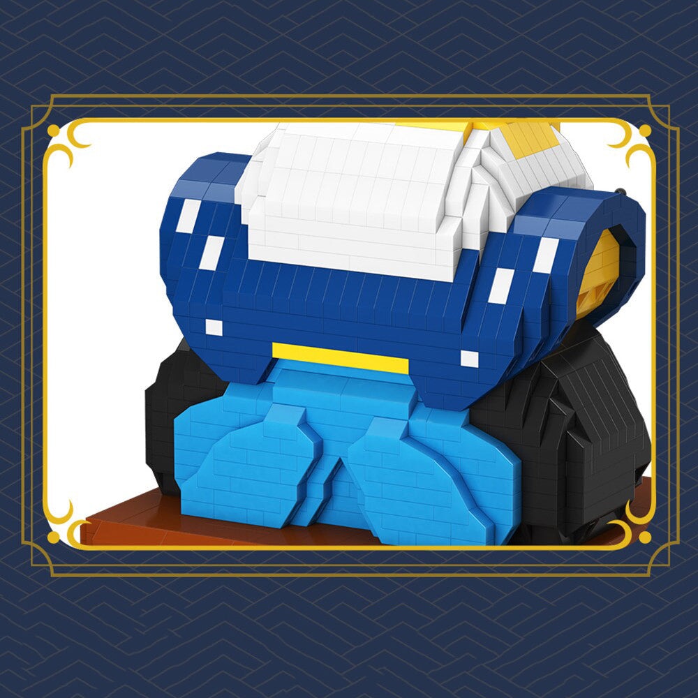 BowLift | Muscle Lucky Cat & Kimono Outfit Nano Building Blocks
