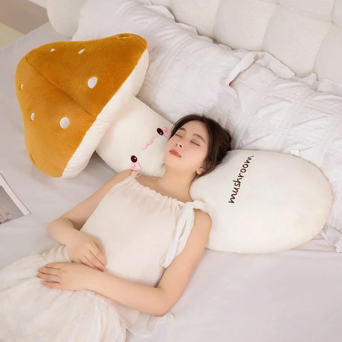 BowLift | Mushie the Long Snuggly Kawaii Mushroom Plushies