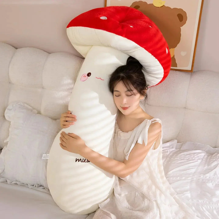 BowLift | Mushie the Long Snuggly Kawaii Mushroom Plushies