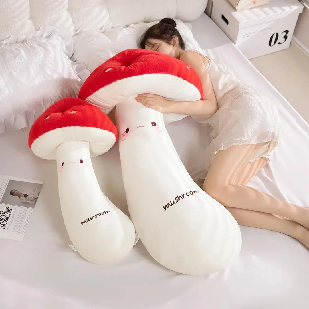 BowLift | Mushie the Long Snuggly Kawaii Mushroom Plushies