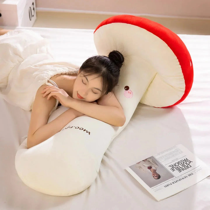 BowLift | Mushie the Long Snuggly Kawaii Mushroom Plushies