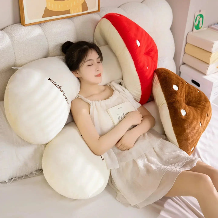 BowLift | Mushie the Long Snuggly Kawaii Mushroom Plushies