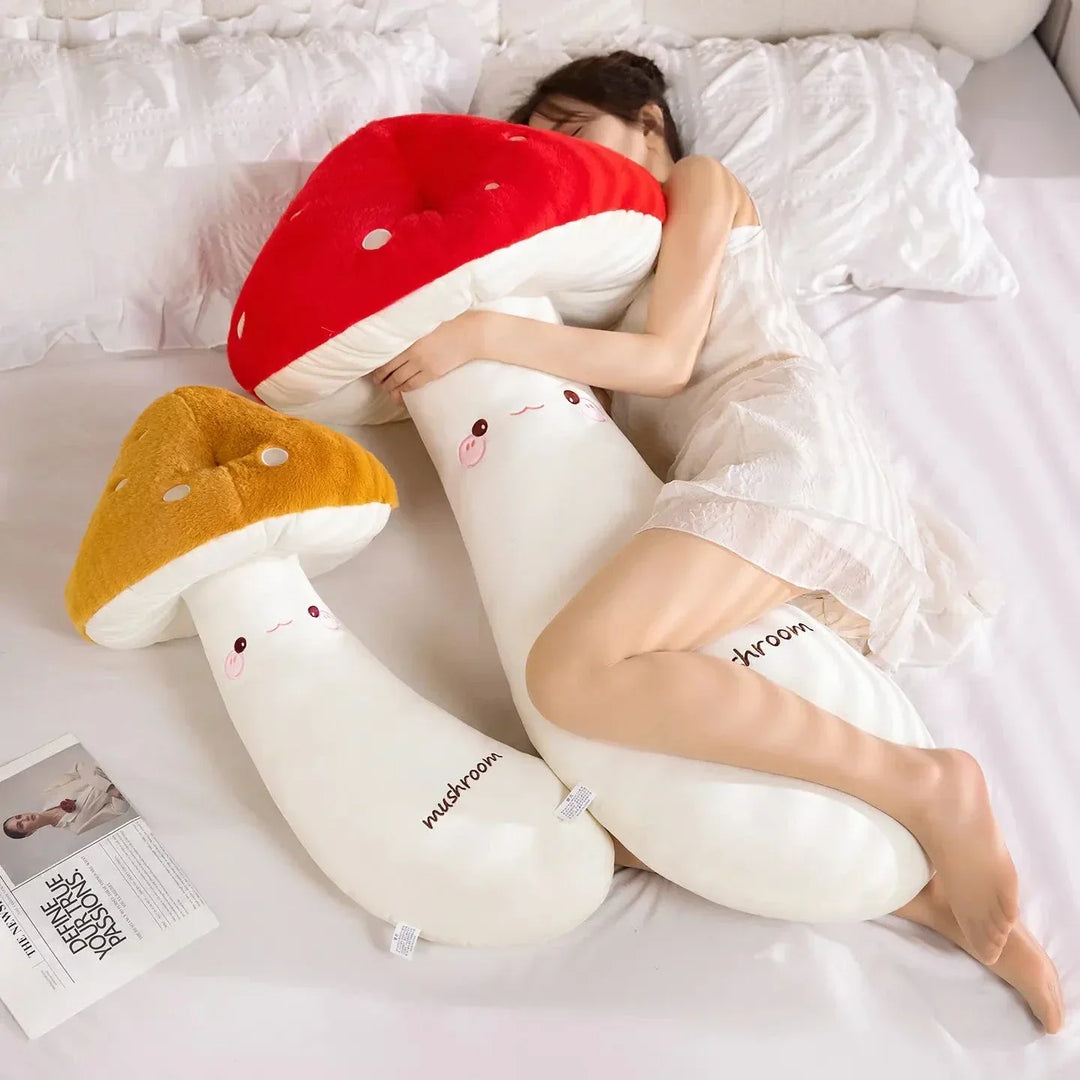 BowLift | Mushie the Long Snuggly Kawaii Mushroom Plushies