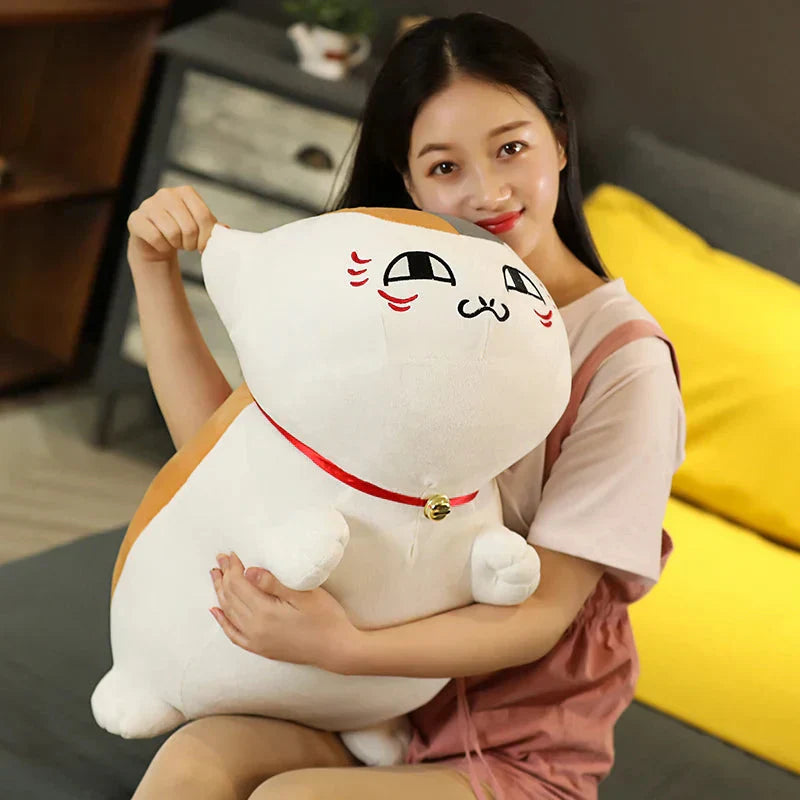 BowLift | Natsume Yuujinchou Nyanko Cat White Black Plushie