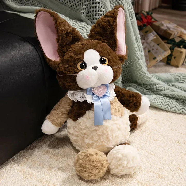 BowLift | Noirou, Mewsette, and Truffle the Fluffy Cat Plushie Family