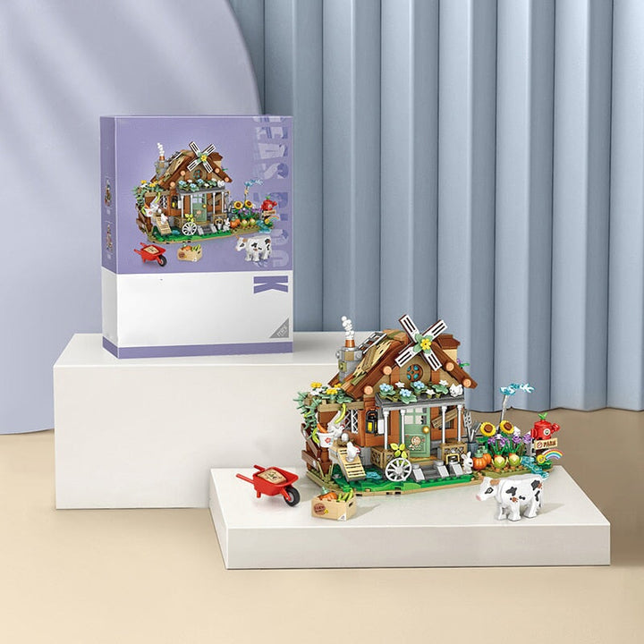 BowLift | Old MacDonald Farm House Micro Building Block
