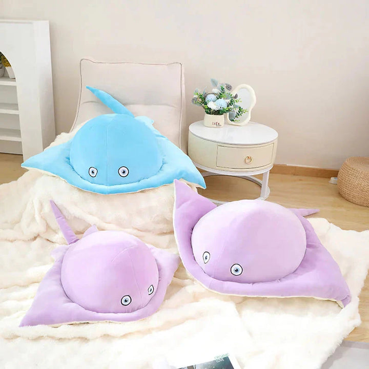 BowLift | Pastel Purple Blue Stingray Plushies
