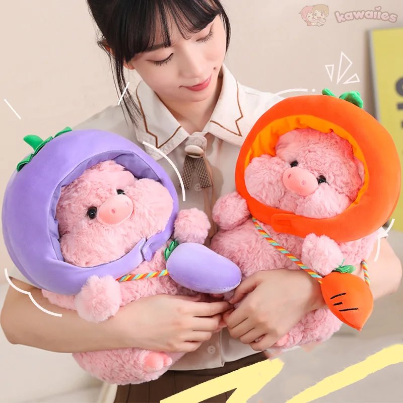 BowLift | Perfect Piggy Vegetable Cosplay Plush