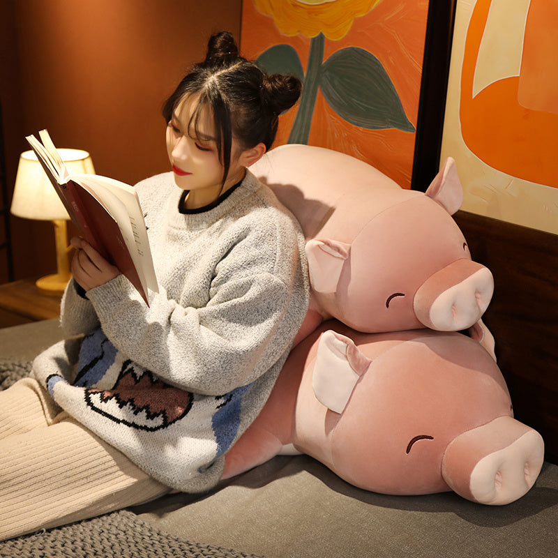 BowLift | Poppy the Pink Jumbo Pig Plushie
