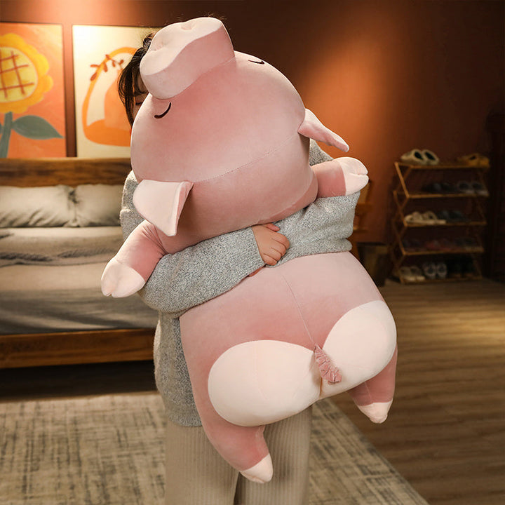 BowLift | Poppy the Pink Jumbo Pig Plushie
