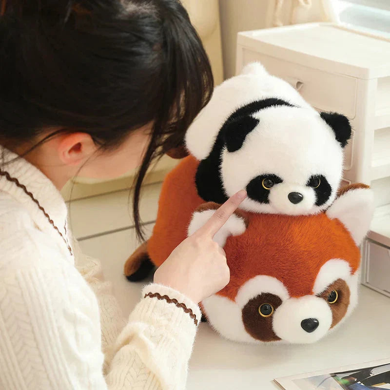 BowLift | Reversible Red Panda to Panda Plush