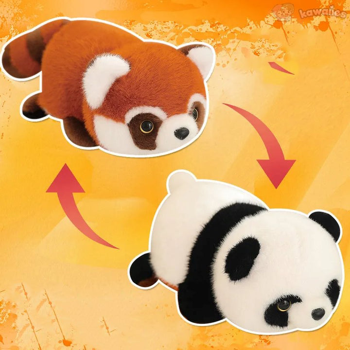 BowLift | Reversible Red Panda to Panda Plush