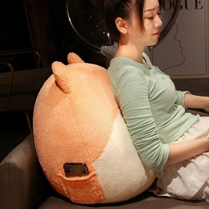BowLift | Round Cat Bunny Fox Pillow Plushie Collection