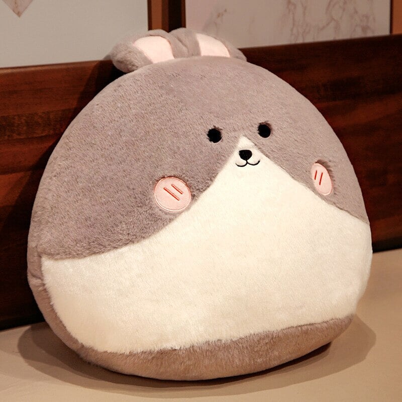 BowLift | Round Cat Bunny Fox Pillow Plushie Collection