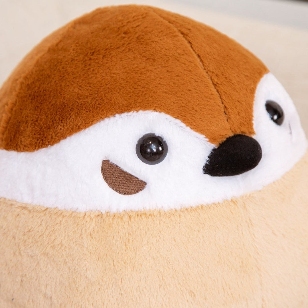 BowLift | Round Chonky Sparrow Raven Crow Bird Plushies