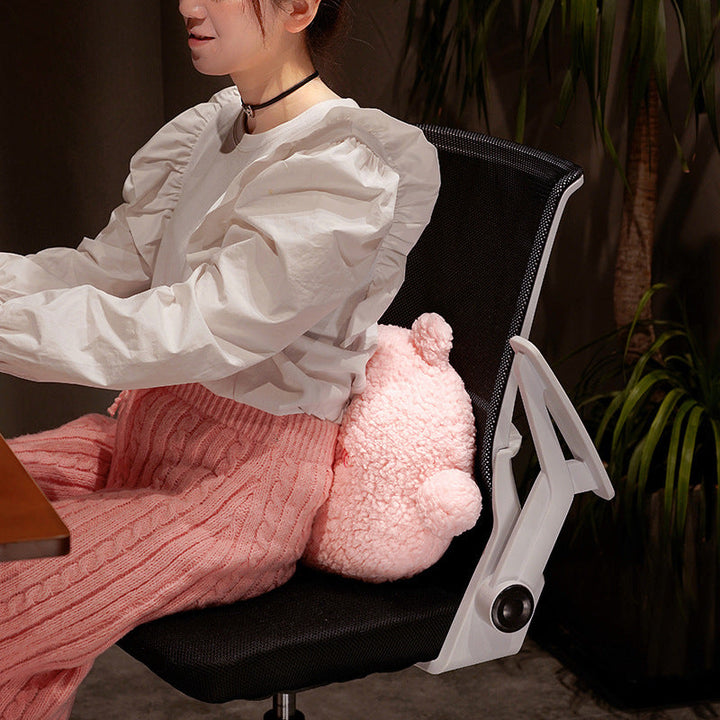 BowLift | Round Fluffy Animal Pillow Plushie Collection