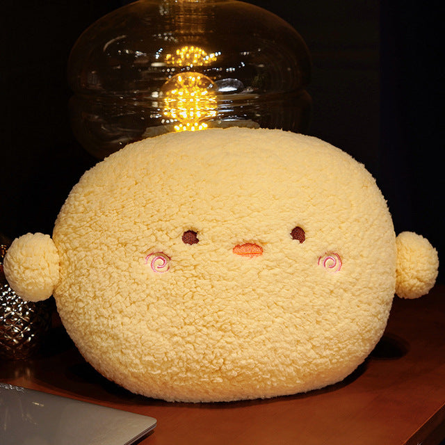 BowLift | Round Fluffy Animal Pillow Plushie Collection