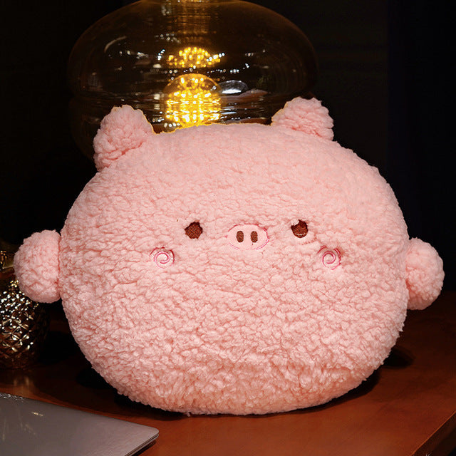 BowLift | Round Fluffy Animal Pillow Plushie Collection
