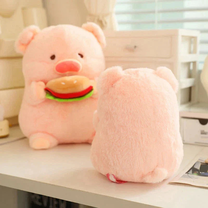 BowLift | Round Fluffy Chonky Piggy Plushie