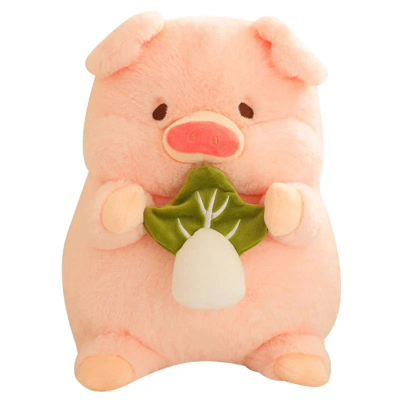 BowLift | Round Fluffy Chonky Piggy Plushie