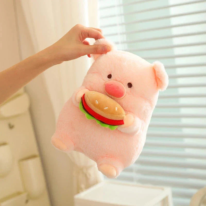 BowLift | Round Fluffy Chonky Piggy Plushie