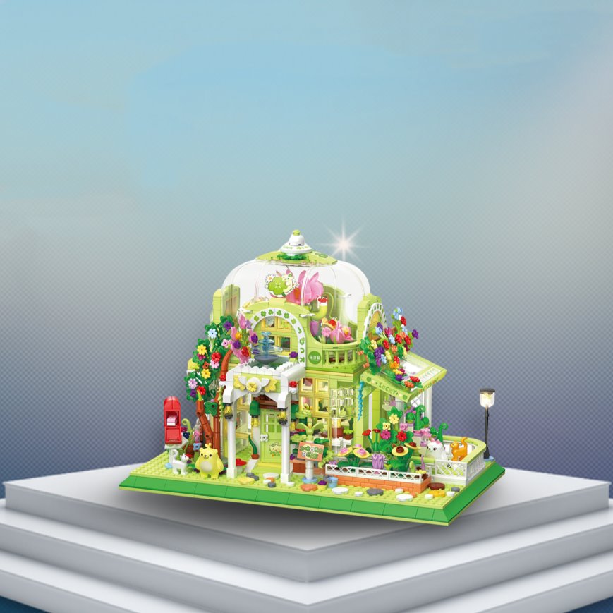 BowLift | Royal Botanic Garden LED Moonie Polar Bear Building Set