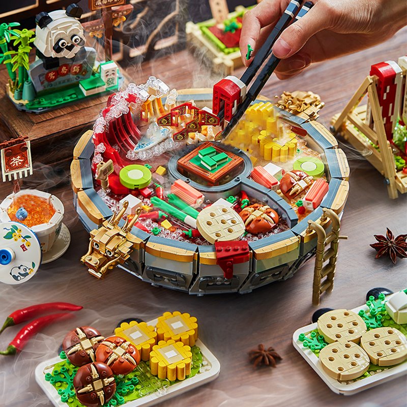 BowLift | Royal Hot Pot Meal Micro Building Set | NEW