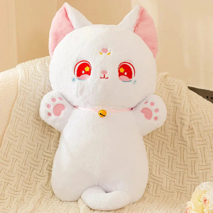 BowLift | Sailor Moon Fluffy Black White Cat Plushies