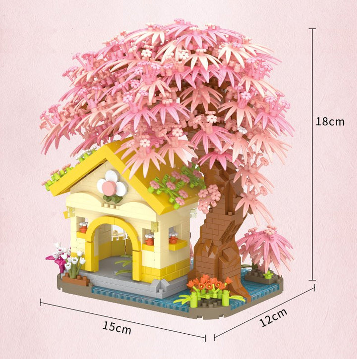 BowLift | Sakura Cottage Micro Building Set