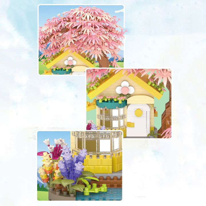 BowLift | Sakura Cottage Micro Building Set