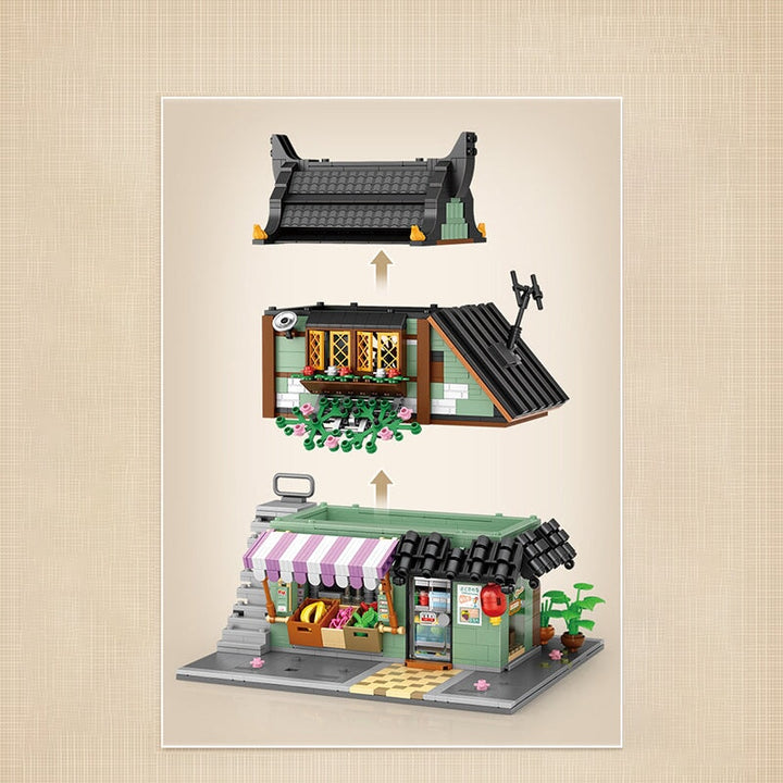BowLift | Sakura Stores Micro Building Set