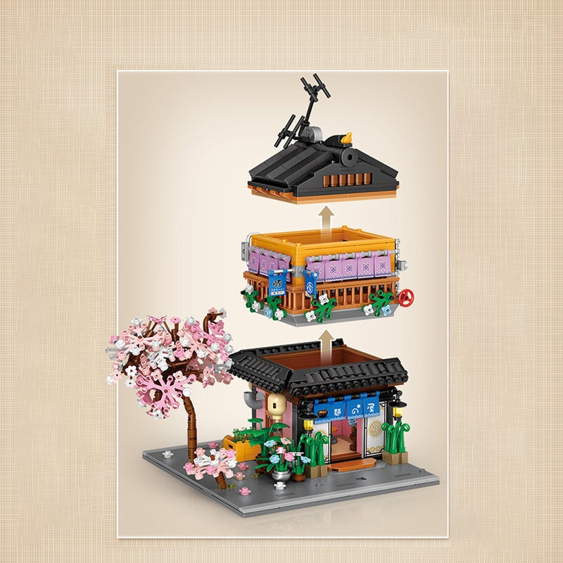 BowLift | Sakura Stores Micro Building Set